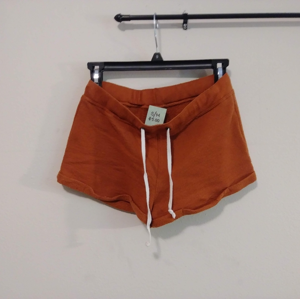 Blood Orange Sweat Shorts w/ Drawstring